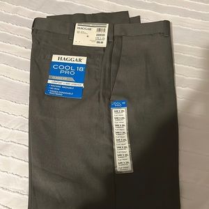 NWT grey Haggar chinos size 34 x29